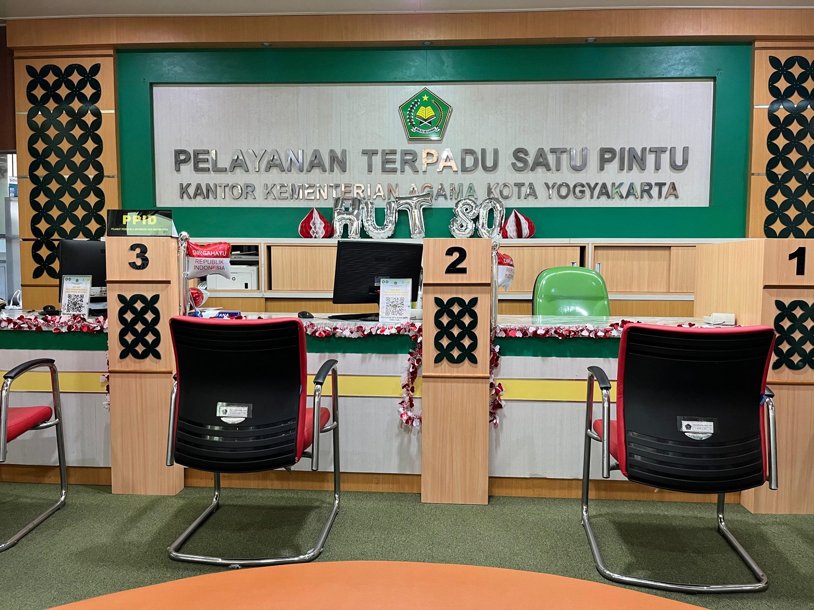 Ruang Pelayanan Terpadu Satu Pintu